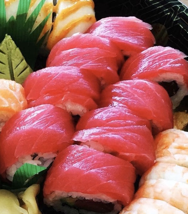 Order Red Lantern Roll food online from RAWR Sushi store, Springfield on bringmethat.com