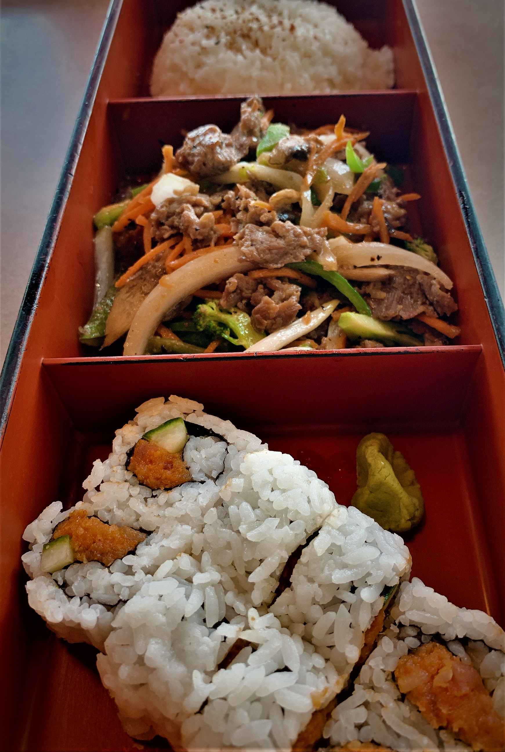 Order CD5. Bulgogi and Spicy Tuna Combo food online from Biwako Sushi store, Saline on bringmethat.com