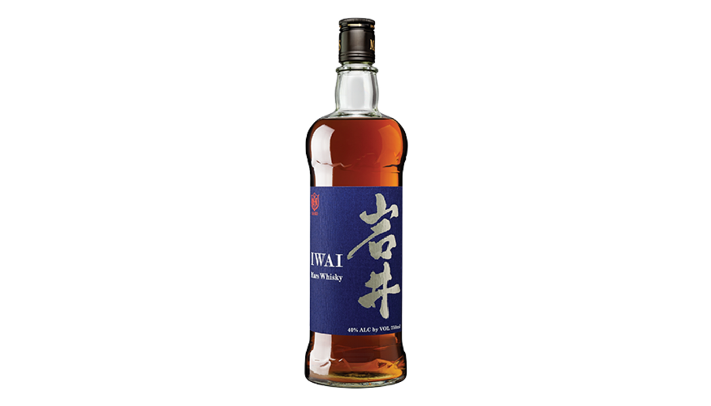 Order Iwai Japanese Whisky 750ml Bottle food online from Liquor Palace store, Burbank on bringmethat.com