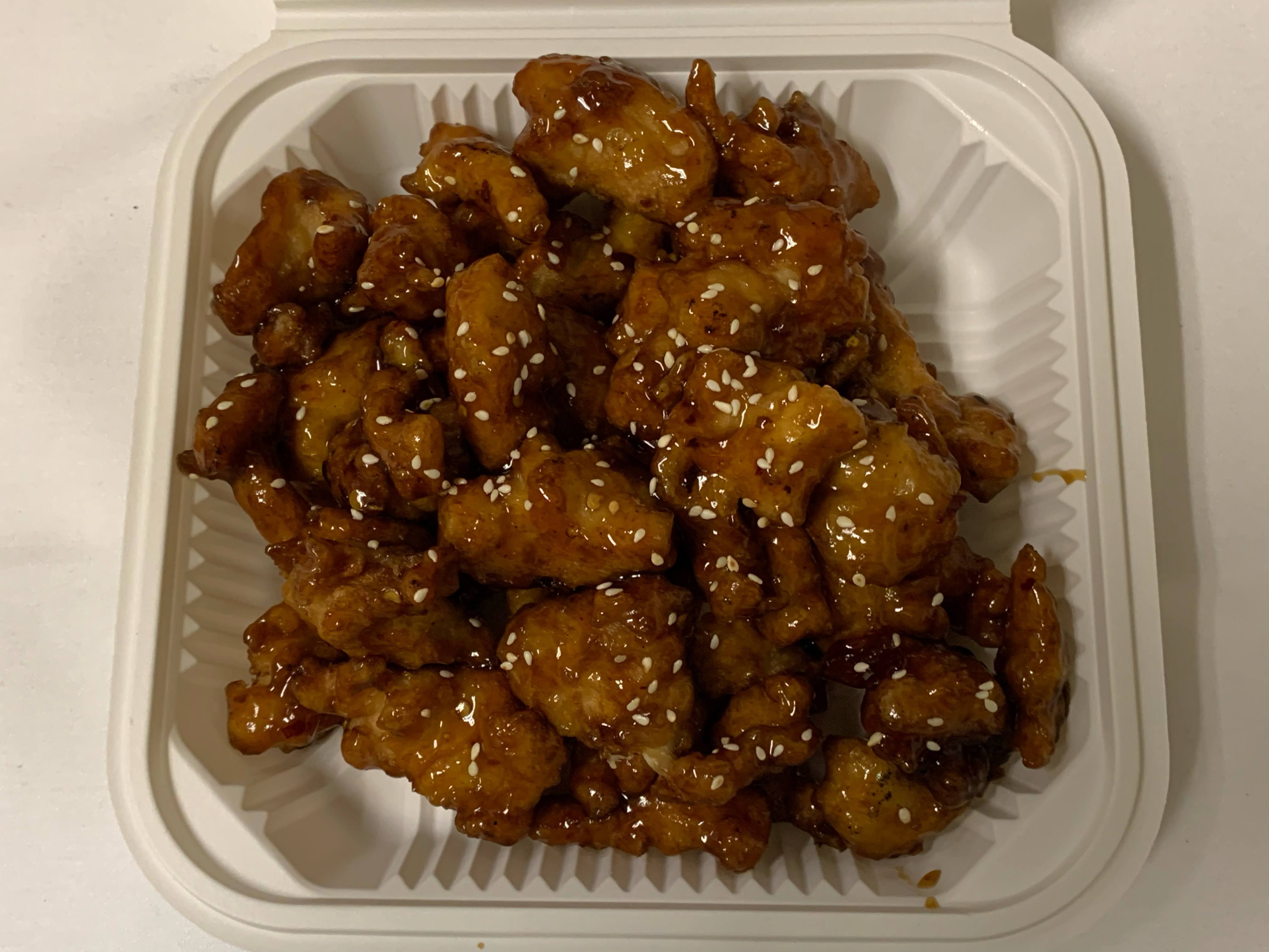 Order Sesame Chicken芝蔴鸡 food online from Maple Restaurant store, San Francisco on bringmethat.com