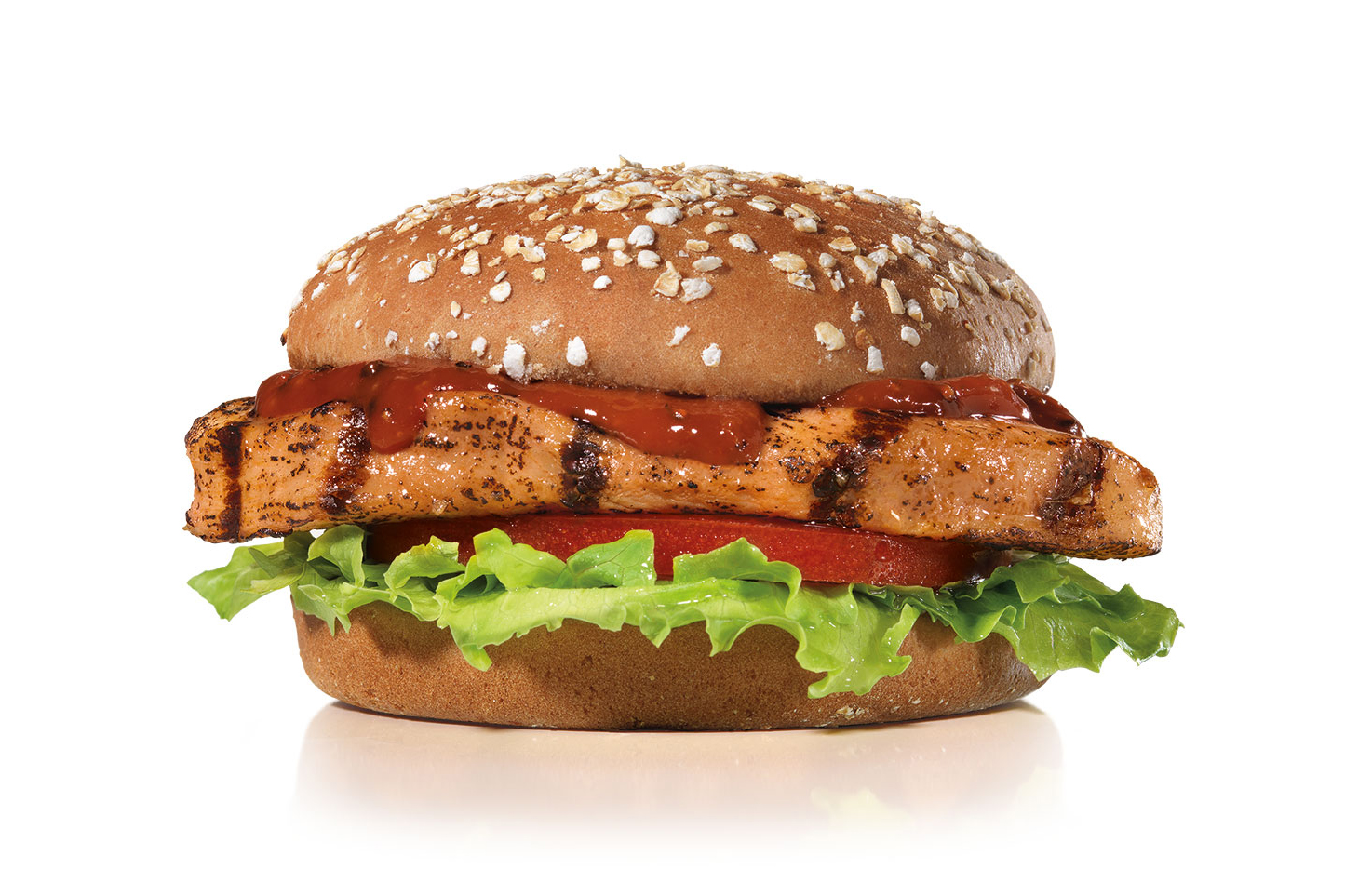 Order Charbroiled BBQ Chicken™ Sandwich food online from Carl's Jr. store, Modesto on bringmethat.com