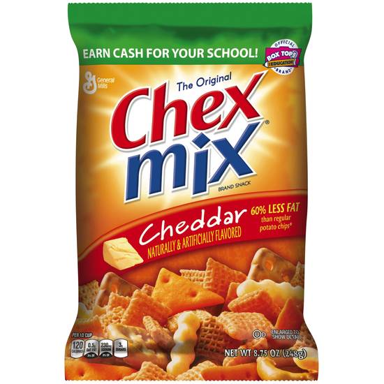 Order Chex Mix Cheddar Snack Mix food online from Cvs store, MONTEZUMA on bringmethat.com