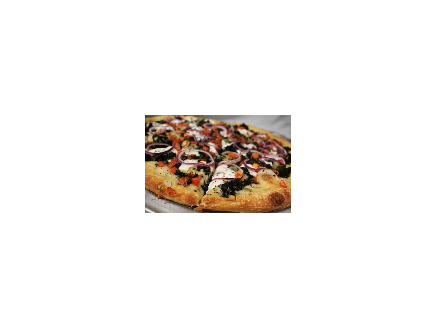 Order Spinaci Pizza food online from Ilio Dipaolo's Restaurant store, Buffalo on bringmethat.com
