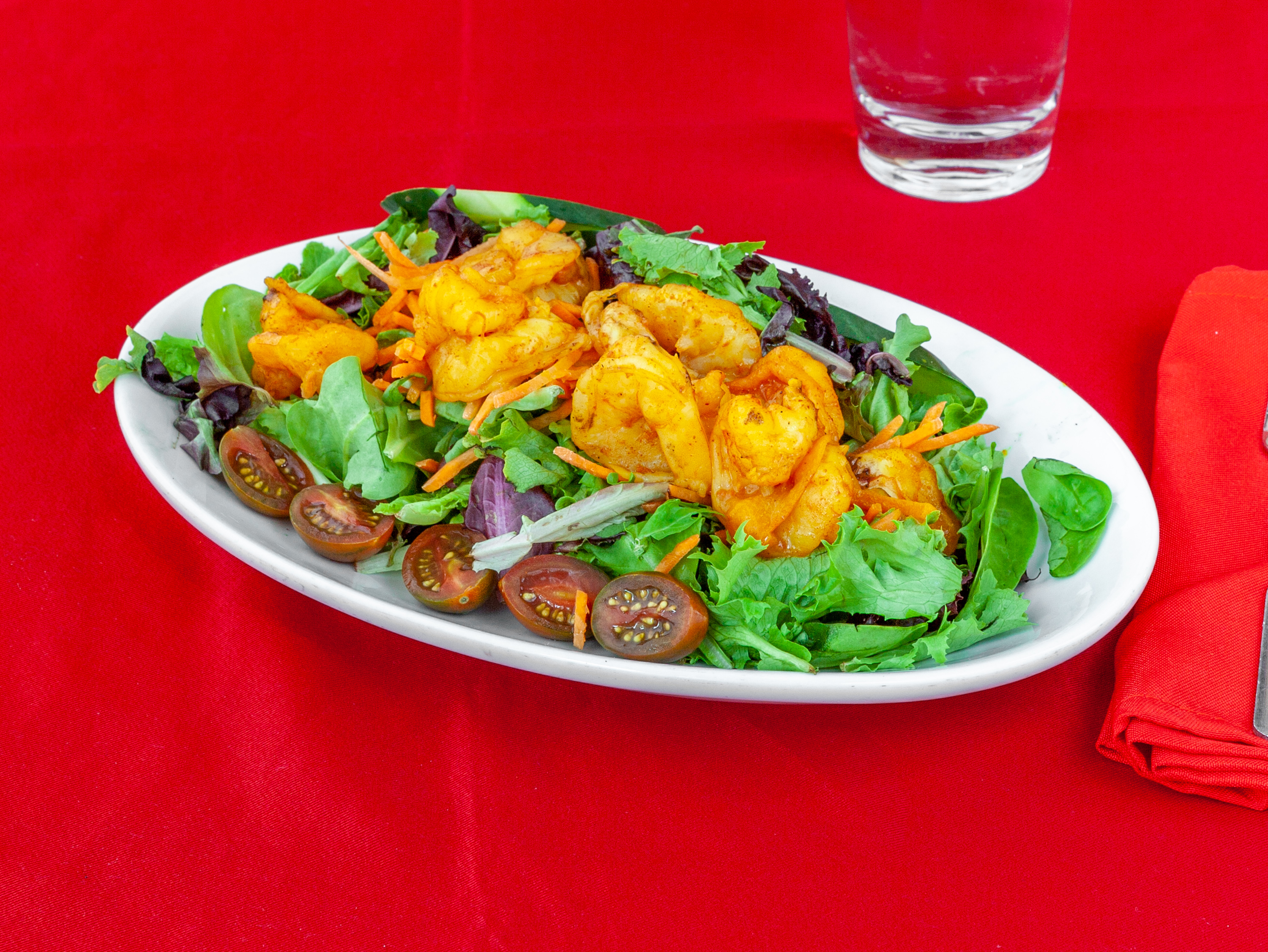Order Curry Shrimp Salad food online from Ja' Grill Hyde Park store, Chicago on bringmethat.com