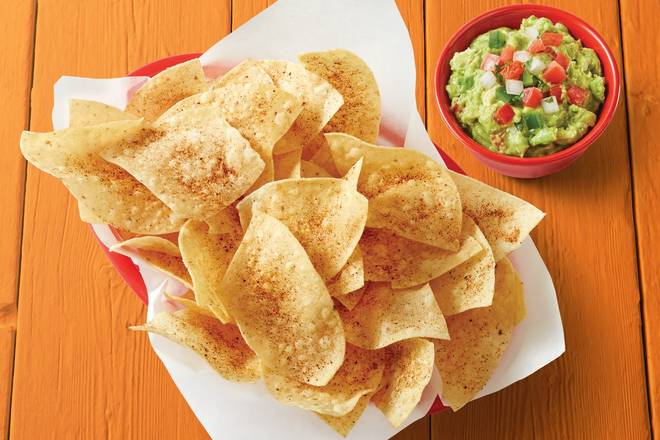 Order Large Chips & Guacamole food online from Fuzzy's Taco Shop store, Dallas on bringmethat.com