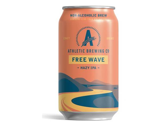 Order Athletic Brewing Free Wave IPA - 6x 12oz Cans food online from Sullivan Square Liquors store, Somerville on bringmethat.com