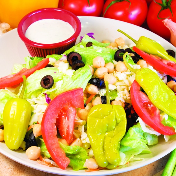 Order Italian Salad food online from Ameci Pizza & Pasta store, Fountain Valley on bringmethat.com