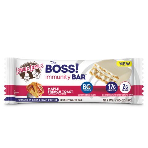 Order Lenny & Larry's Maple French Toast Boss Immunity Bar 2oz food online from 7-Eleven store, Shavano Park on bringmethat.com