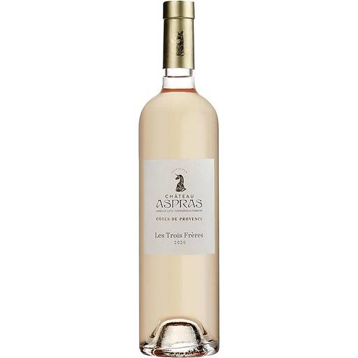 Order Chateau Aspras Rose Cotes de Provence Les Trois Freres (750 ML) 137298 food online from Bevmo! store, Chino on bringmethat.com