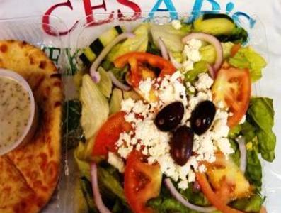 Order #65. Greek Salad food online from Cesar store, Albuquerque on bringmethat.com