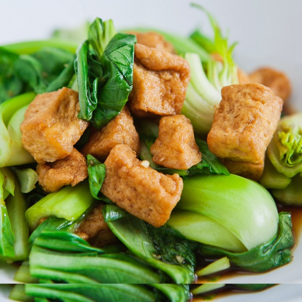 Order Stir Fried Bok Choy and Tofu food online from Siam chan thai cuisine store, Los Angeles on bringmethat.com