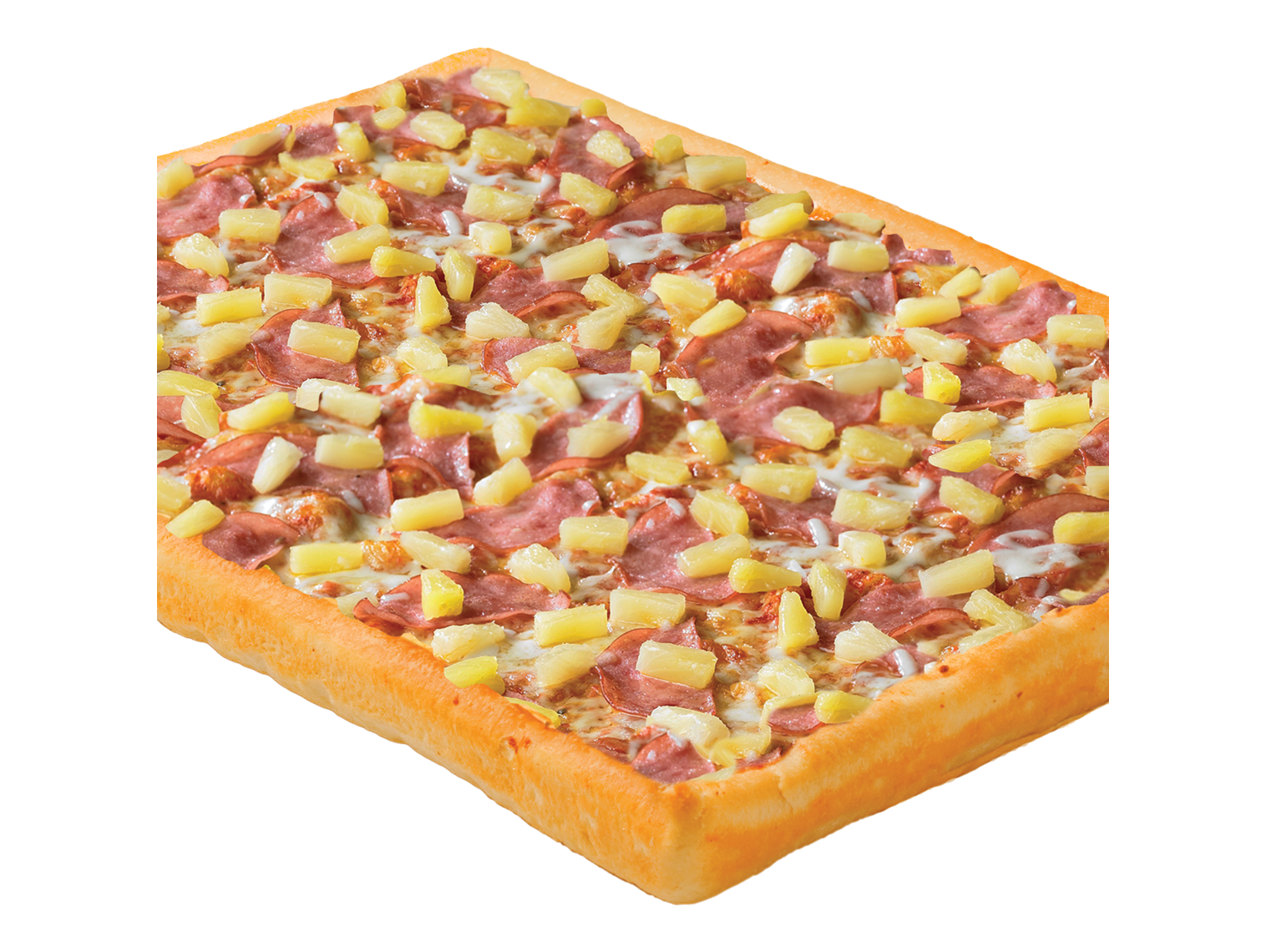 Order Hawaiian Pizza Large food online from Rocky Rococo store, Milwaukee on bringmethat.com