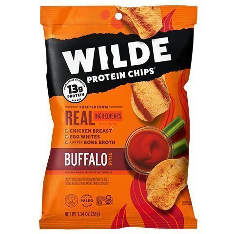 Order Wilde Protein Chips Buffalo Style 1.34oz food online from 7-Eleven store, Bryan on bringmethat.com
