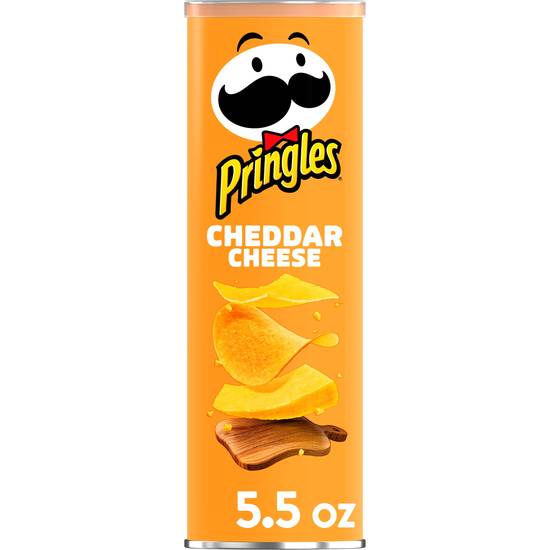 Order Pringles Potato Crisps Chips Cheddar Cheese (5.5 oz) food online from Rite Aid store, Yamhill County on bringmethat.com