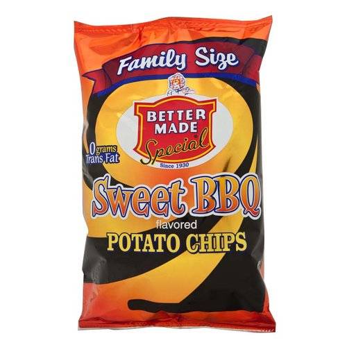 Order Better Made Sweet Bbq Flavored Potato Chips food online from Exxon Food Mart store, Port Huron on bringmethat.com
