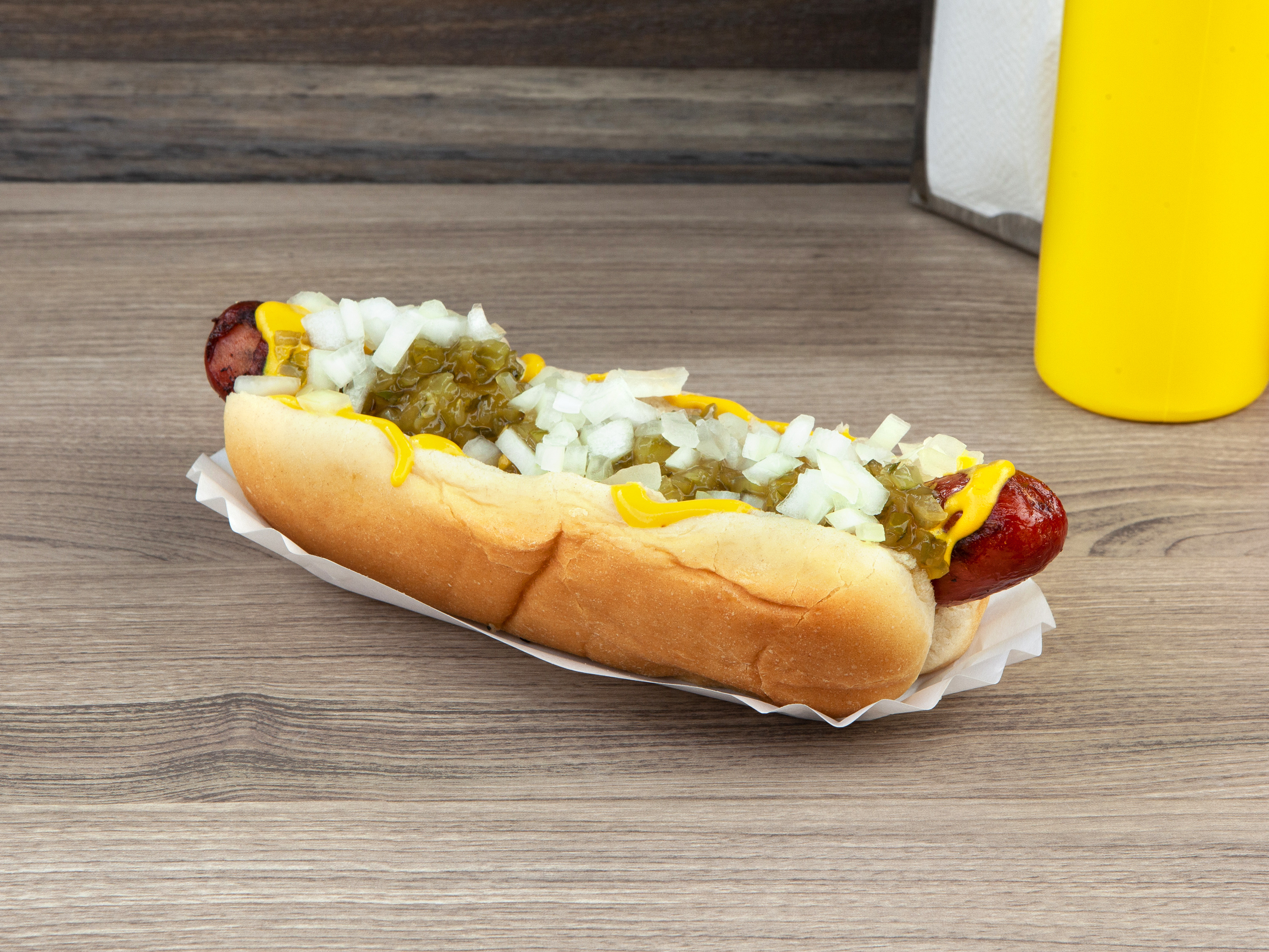 Order Charbroiled Hot Dog food online from Johnnies Pastrami store, Culver City on bringmethat.com