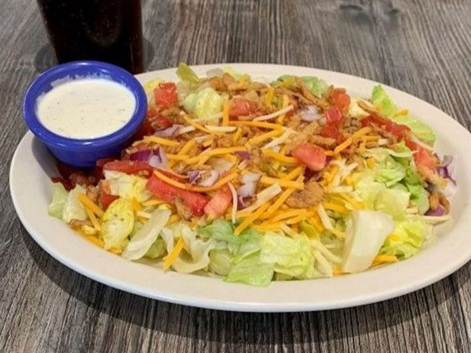 Order House Salad - OO food online from Biscuits Cafe store, Chandler on bringmethat.com
