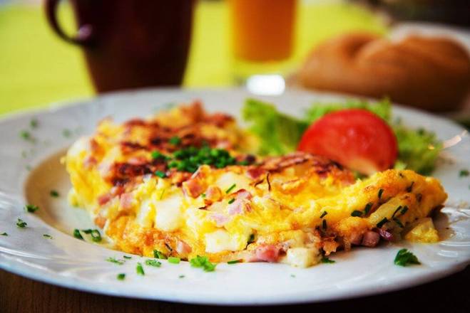 Order Western Omelette  food online from Your Bagel Cafe store, Center Moriches on bringmethat.com