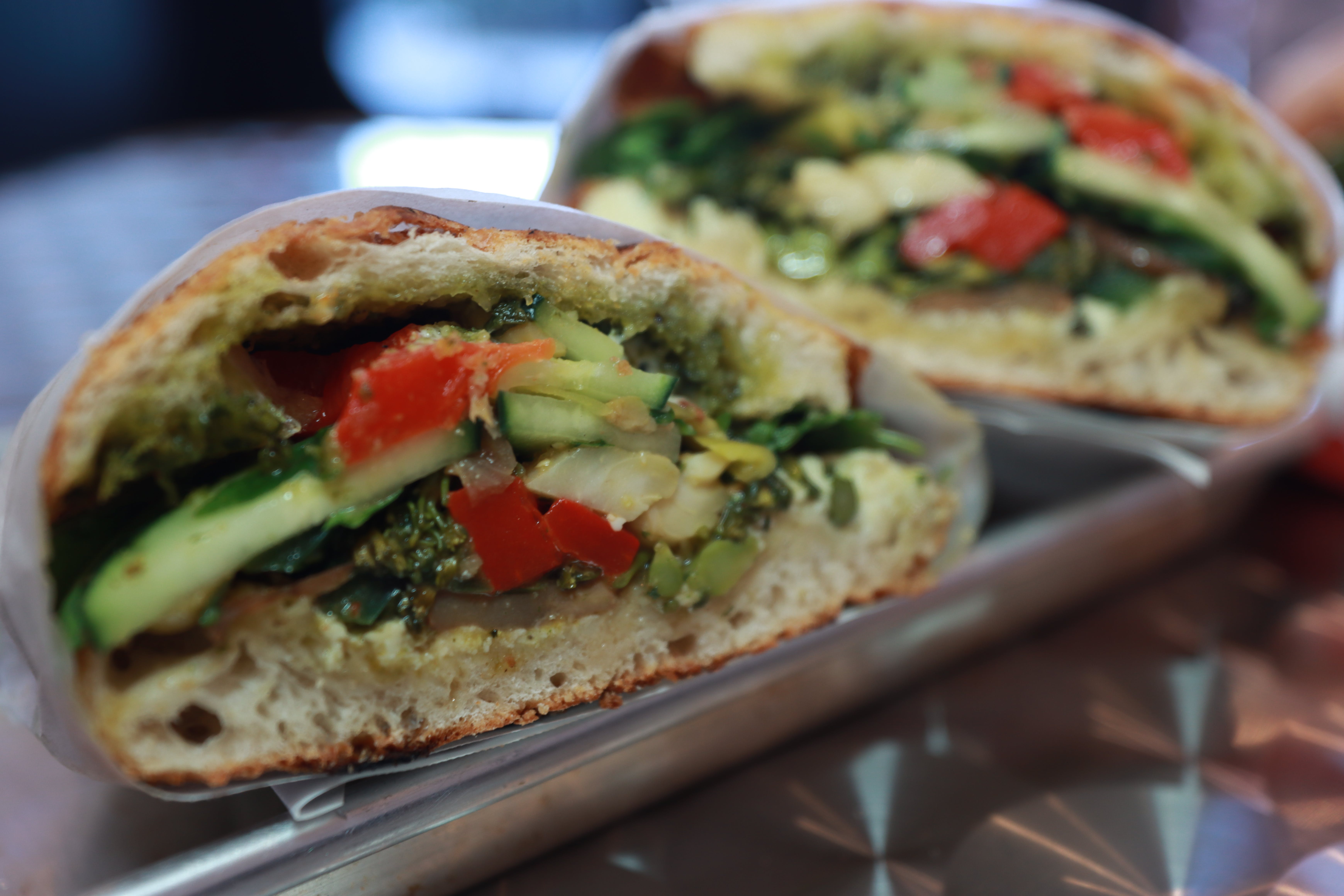 Order Veggie Sub - Sub food online from Slices store, Los Angeles on bringmethat.com