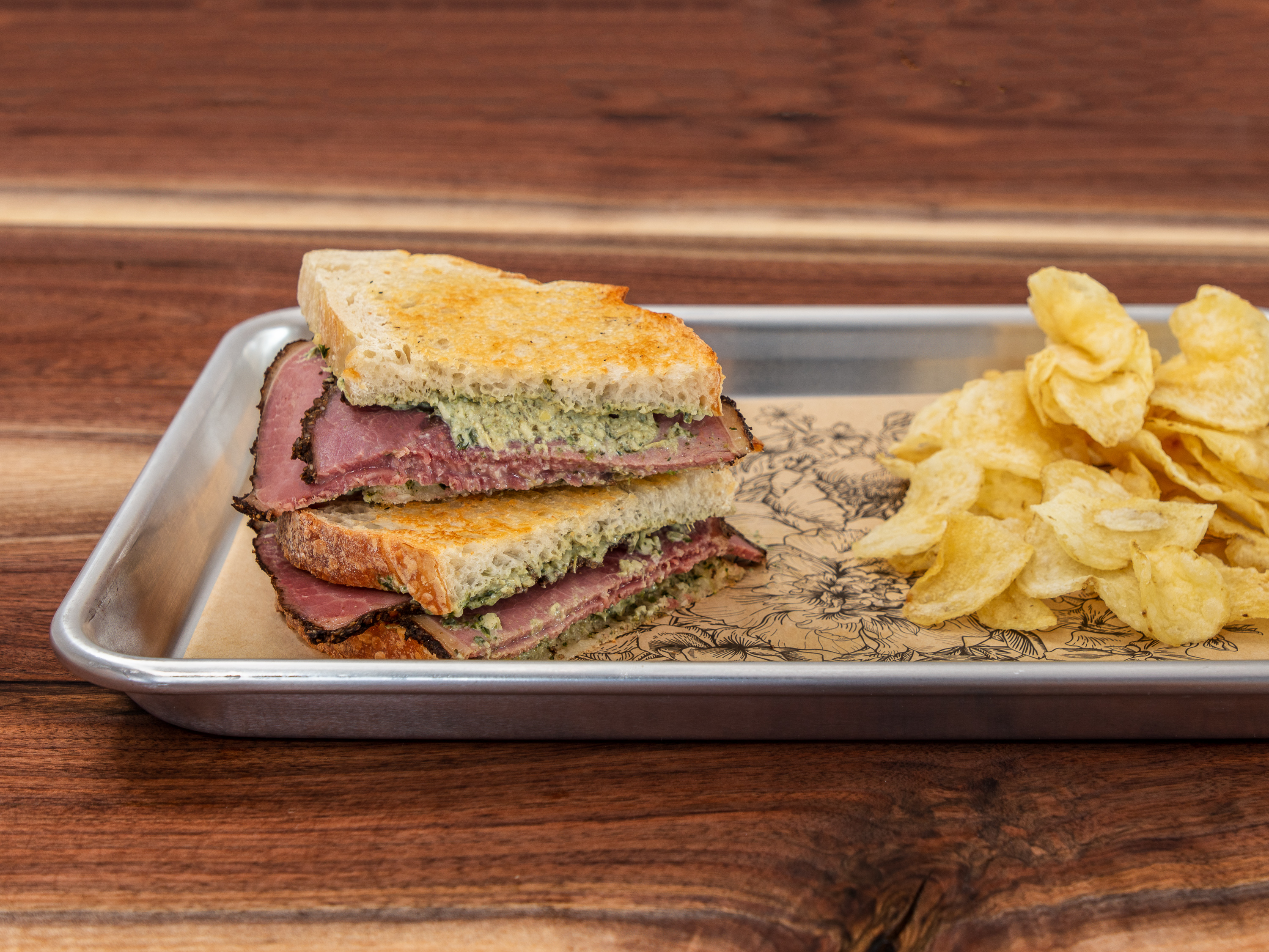 Order Hot Pastrami Sandwich food online from The Hive store, Arlington on bringmethat.com