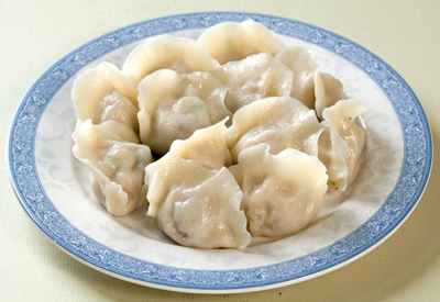 Order 10 Piece Dumplings with Pork and Chives food online from Chili House store, San Francisco on bringmethat.com