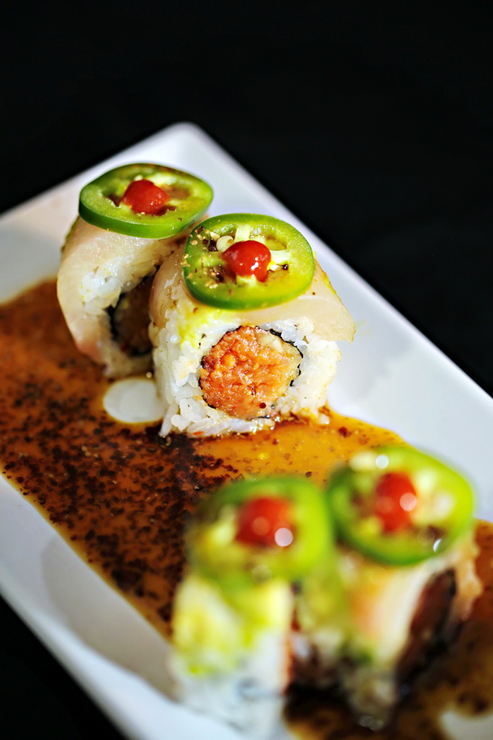 Order Burning Roll food online from Hon Sushi store, Corona on bringmethat.com