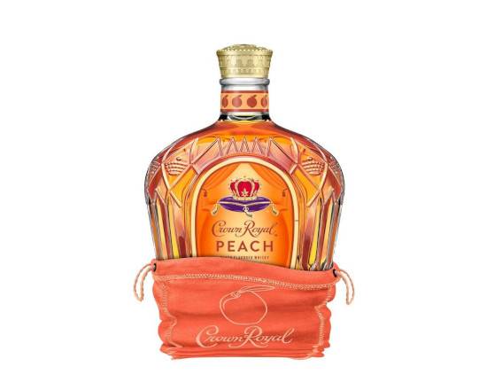Order Crown Royal Peach Flavored Whisky 750ml Bottle food online from Windy City Liquor Market store, El Cajon on bringmethat.com
