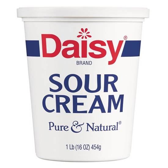 Order Daisy Pure & Natural Sour Cream 16oz food online from Everyday Needs by Gopuff store, Omaha on bringmethat.com