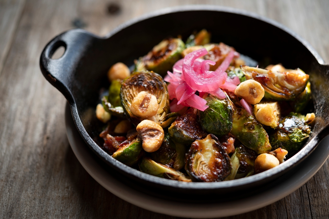 Order Grilled Brussels Sprouts food online from Cactus Restaurant store, Seattle on bringmethat.com
