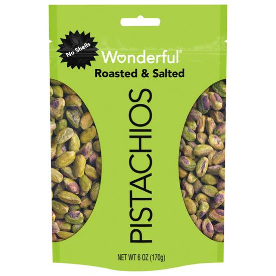 Order Wonderful Pistachios No Shells, Roasted and Salted, 6 OZ food online from Cvs store, WEST COVINA on bringmethat.com
