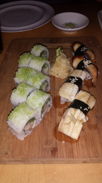 Order 8 Piece Yjc Roll food online from Sushi SaSa store, Denver on bringmethat.com