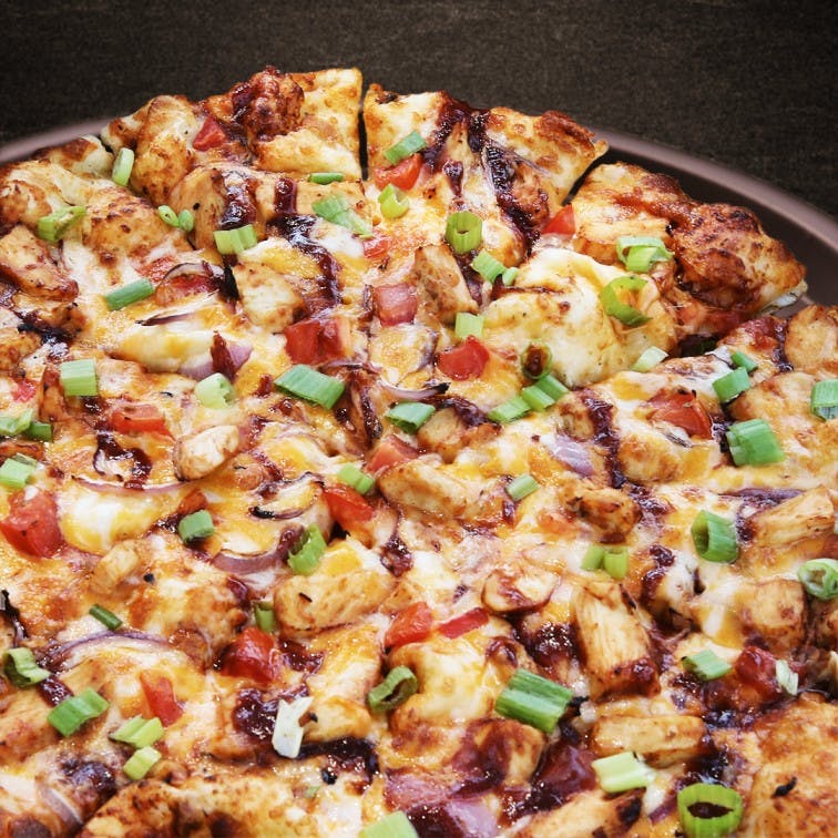 Order BBQ Chicken Pizza - Personal (4 Slices) food online from Round Table Pizza store, San Francisco on bringmethat.com
