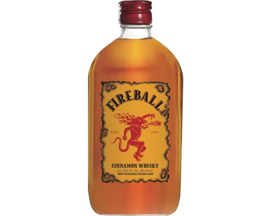 Order Fireball Canadian Cinnamon Whiskey 200ml food online from Rocket store, Imperial on bringmethat.com