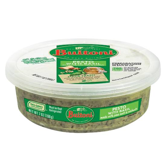 Order Buitoni Pesto with Basil Pasta Sauce 7oz food online from Everyday Needs by Gopuff store, Stamford on bringmethat.com