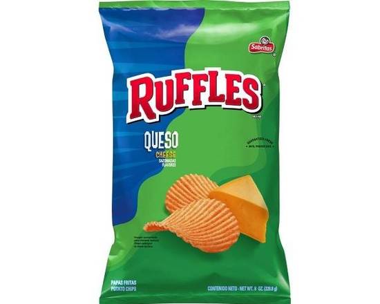 Order Ruffles Queso Flavored Chips food online from Windy City Liquor Market store, El Cajon on bringmethat.com