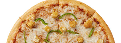 Order Vegan Korean BBQ Chicken-less Topper Pizza food online from Toppers Pizza - Lawrence store, Lawrence on bringmethat.com