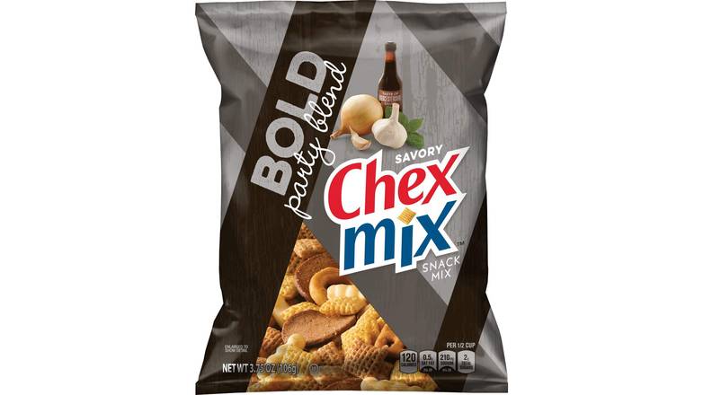 Order Chex Mix Bold Party Blend Snack Mix food online from Route 7 Food Mart store, Norwalk on bringmethat.com