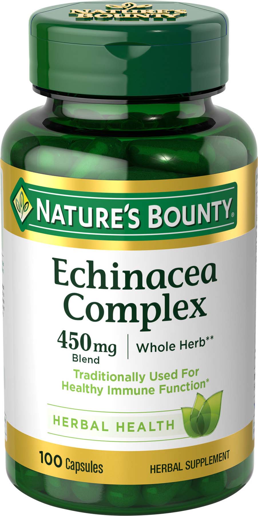 Order Nature's Bounty Echinacea Complex Capsules - 450mg, 100 ct food online from Rite Aid store, Aston on bringmethat.com