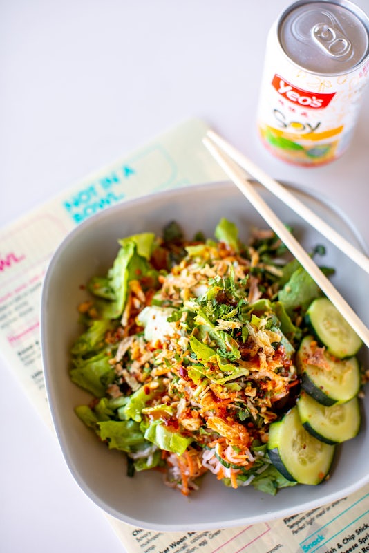 Order Saigon Salad food online from Tin Drum Asiacafe store, Atlanta on bringmethat.com