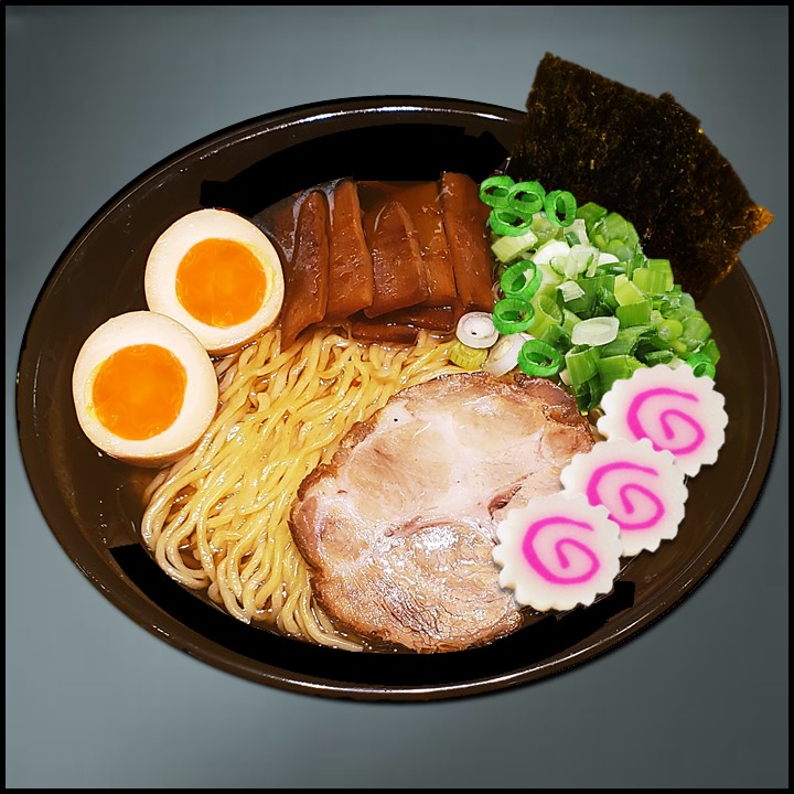 Order R5. Shoyu Ramen  food online from Hiro Ramen store, Buena Park on bringmethat.com