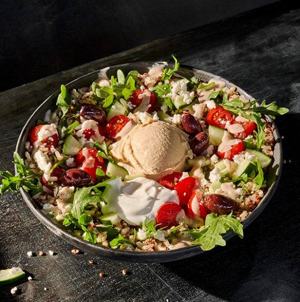 Order Mediterranean Bowl food online from Panera Bread store, Alliance on bringmethat.com