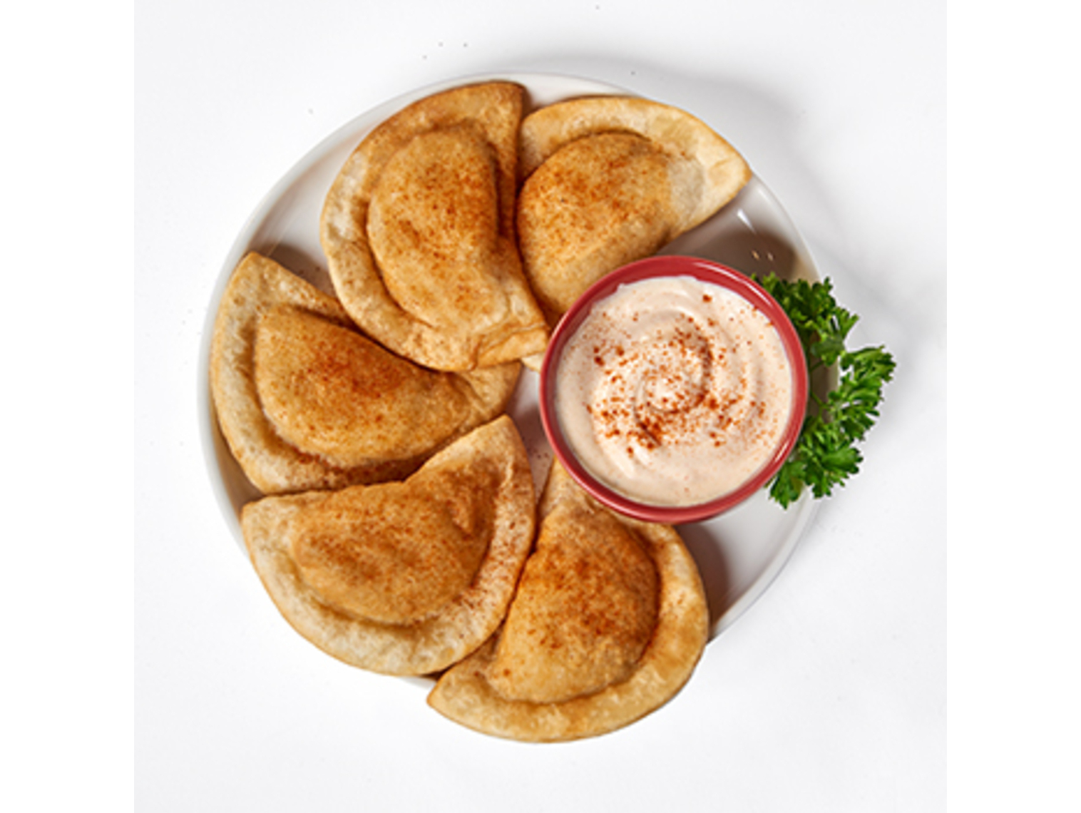 Order Pierogis - Original 5pc food online from Packo At The Park store, Toledo on bringmethat.com