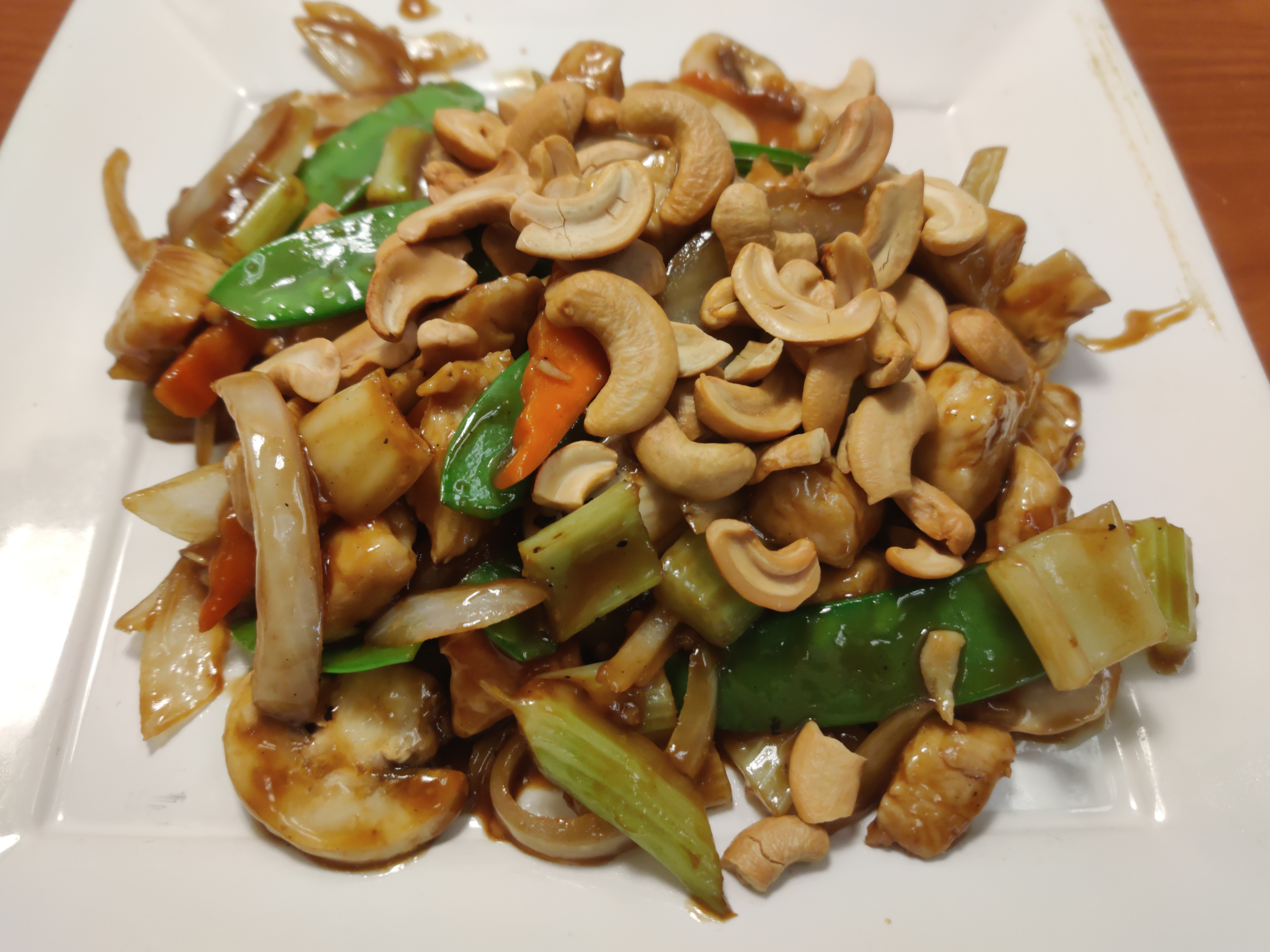 Order Chicken Cashew Nuts food online from Red Ginger China Bistro store, Saint Paul on bringmethat.com
