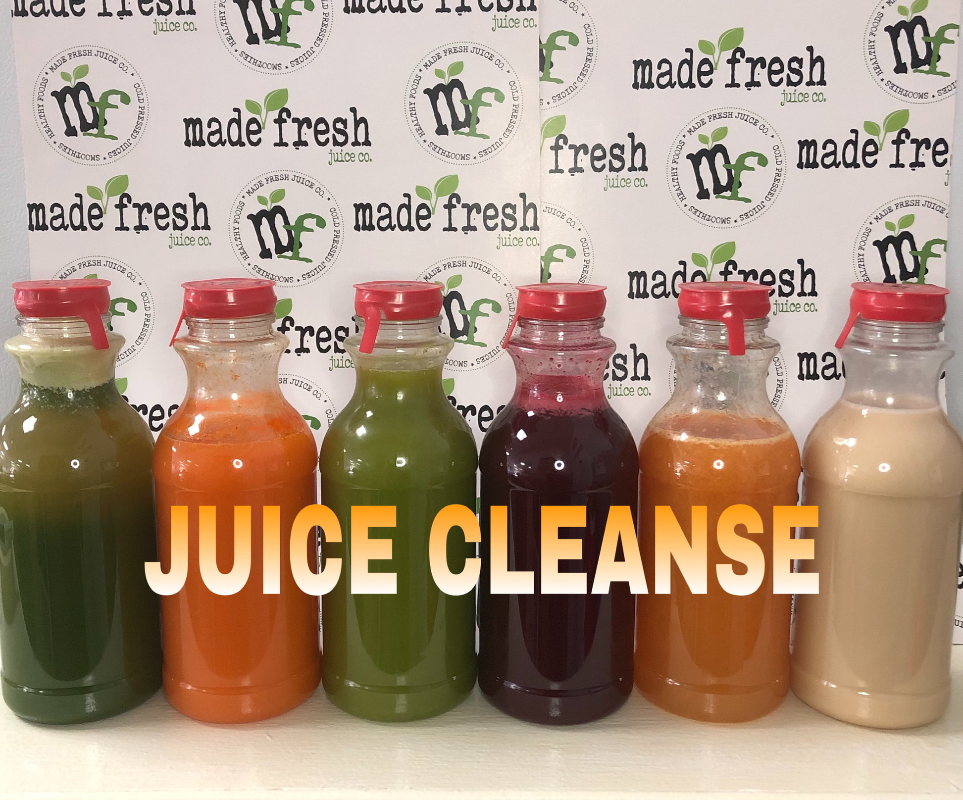 Order CUSTOM CLEANSE (3-DAY) food online from Made Fresh Juice Co. store, McDonough on bringmethat.com