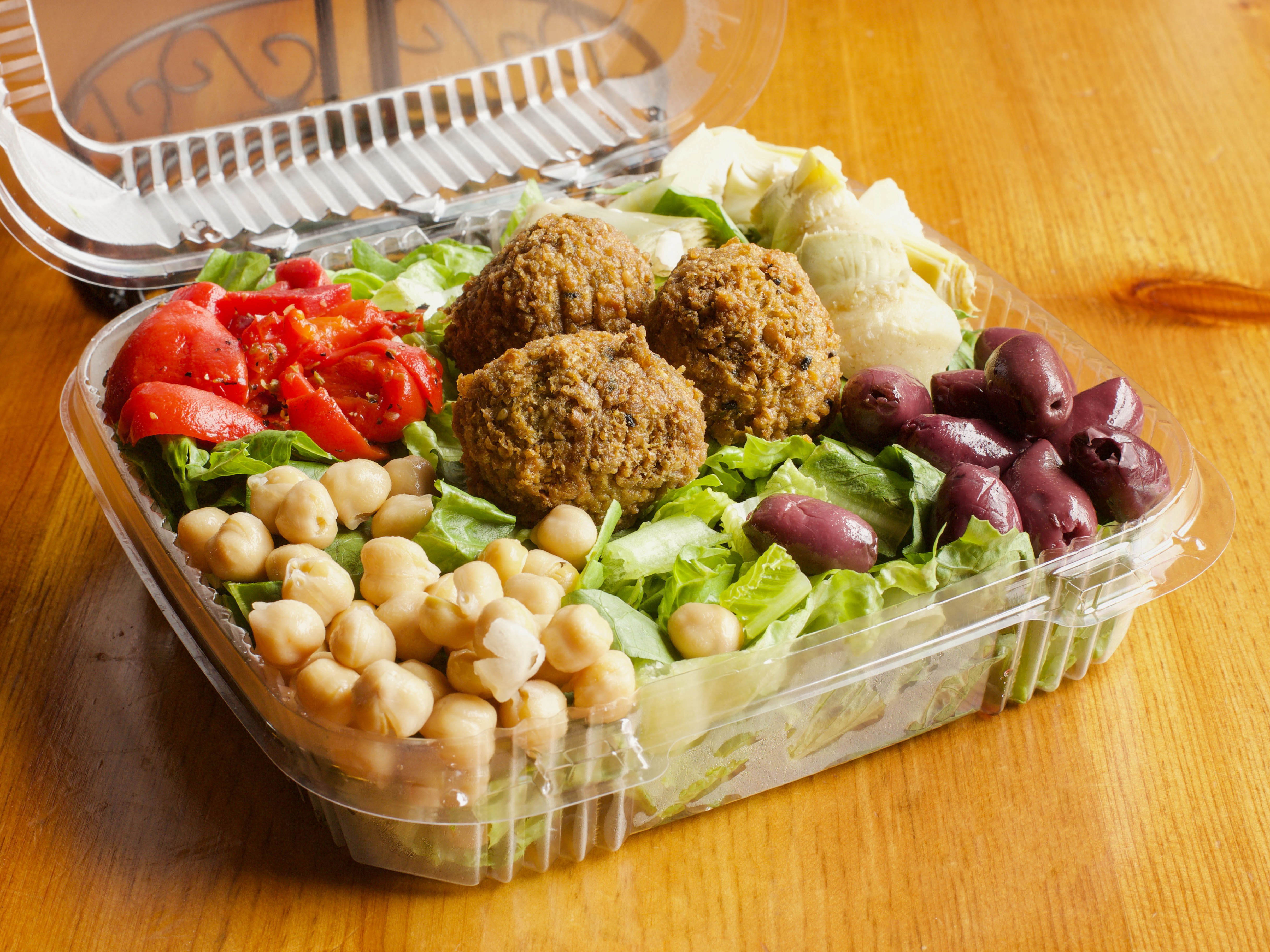 Order Mediterranean Salad food online from David Alan's Marketplace And Caterers store, East Hanover on bringmethat.com