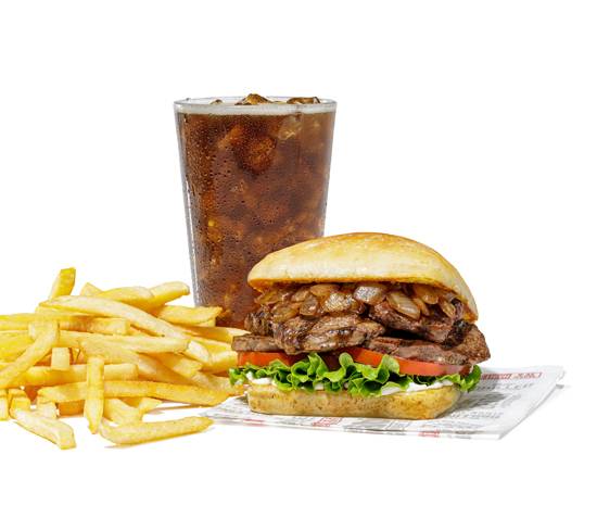 Order #10 Tenderloin Steak Sandwich Meal food online from The Habit Burger Grill store, San Clemente on bringmethat.com