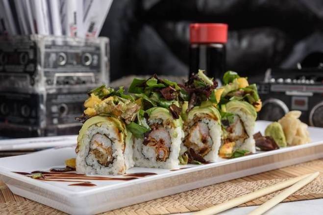 Order Legends Roll food online from Rock N Roll Sushi store, McDonough on bringmethat.com