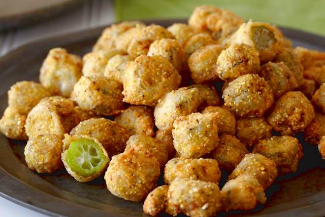 Order Fried Okra food online from Jr Fish And Chicken store, Memphis on bringmethat.com