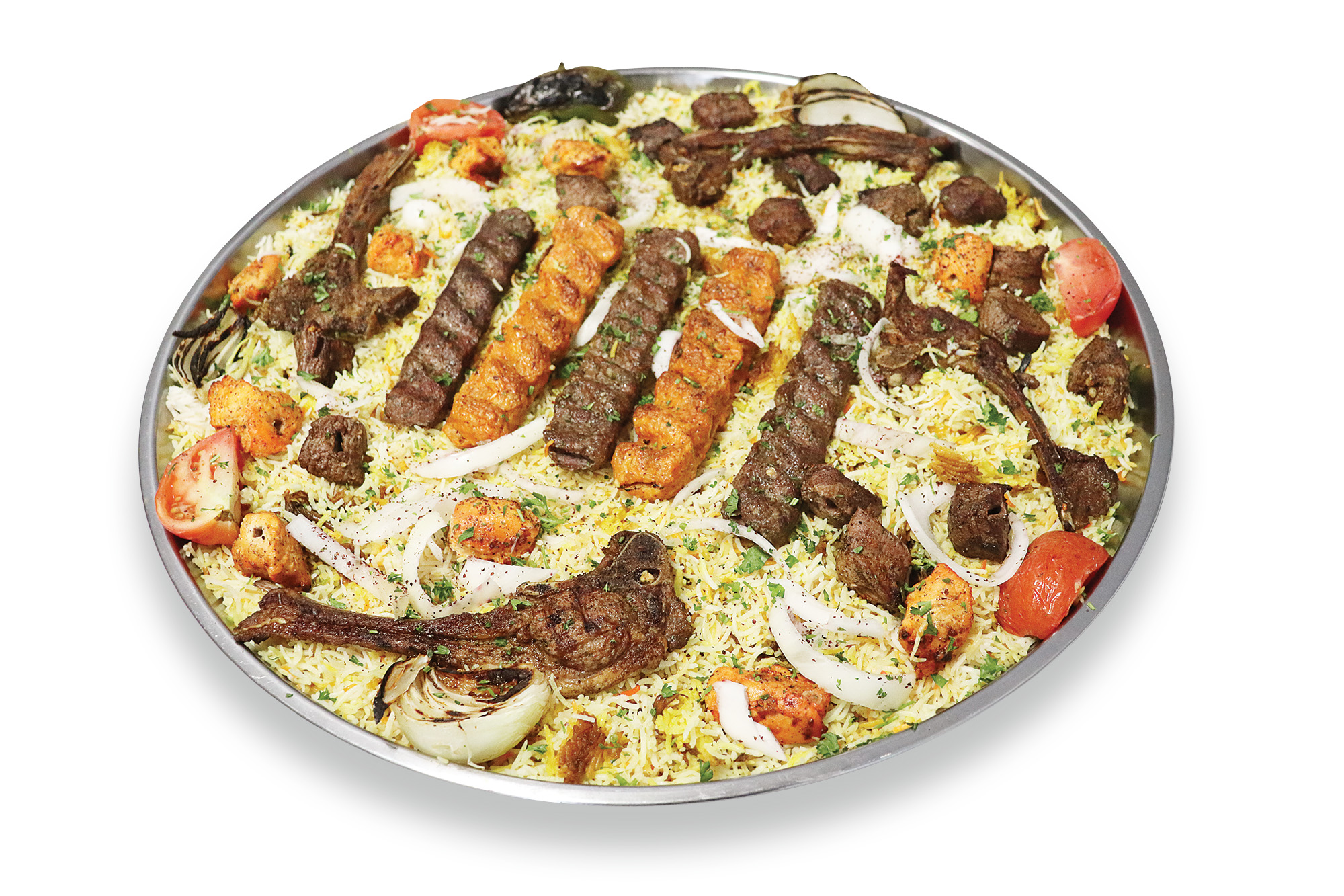 Order Family Platter Mix food online from Salm Restaurant store, Bridgeview on bringmethat.com