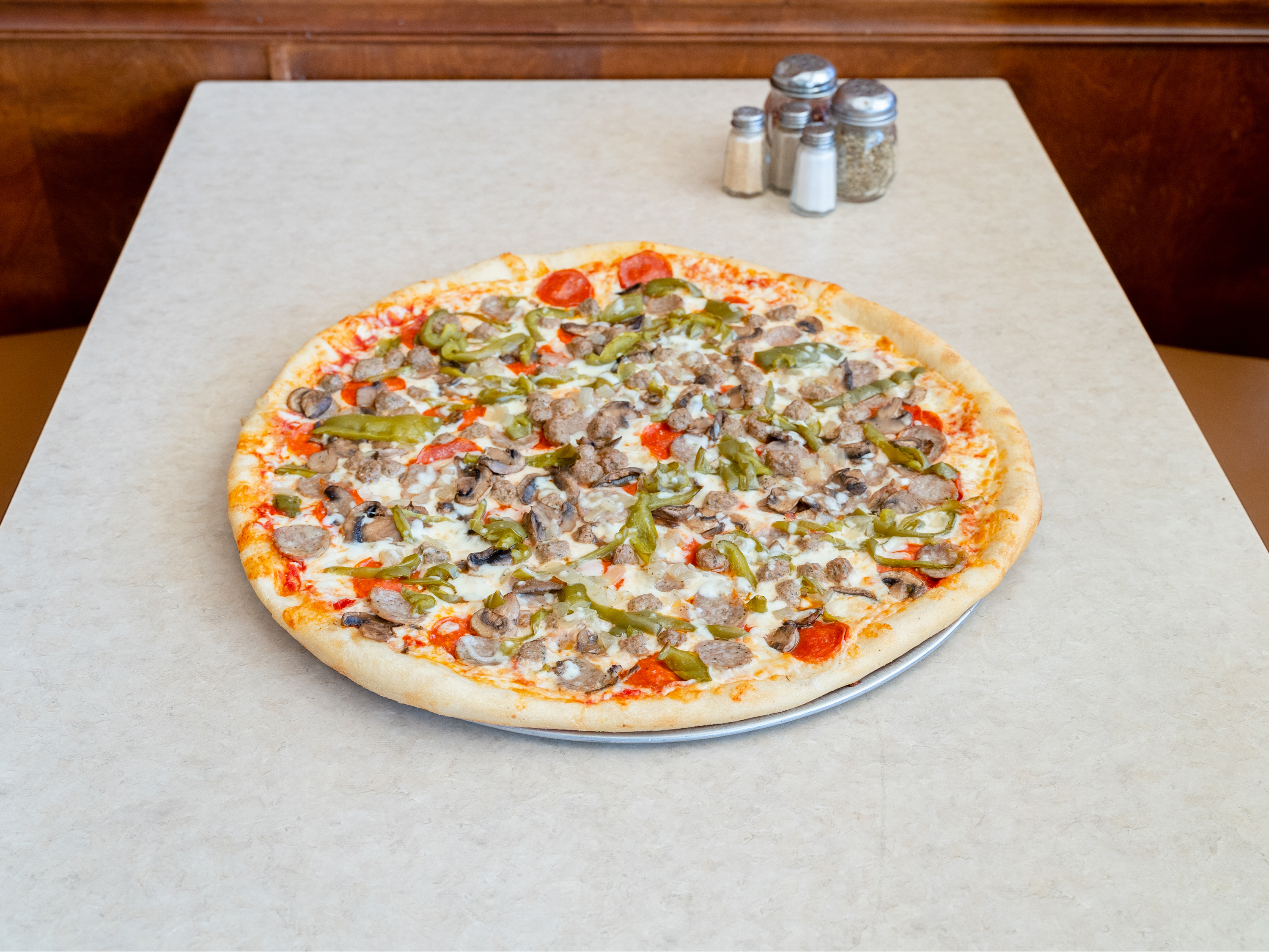 Order Sal’s Special Supreme Pizza food online from Sal’ Pizza store, Allentown on bringmethat.com